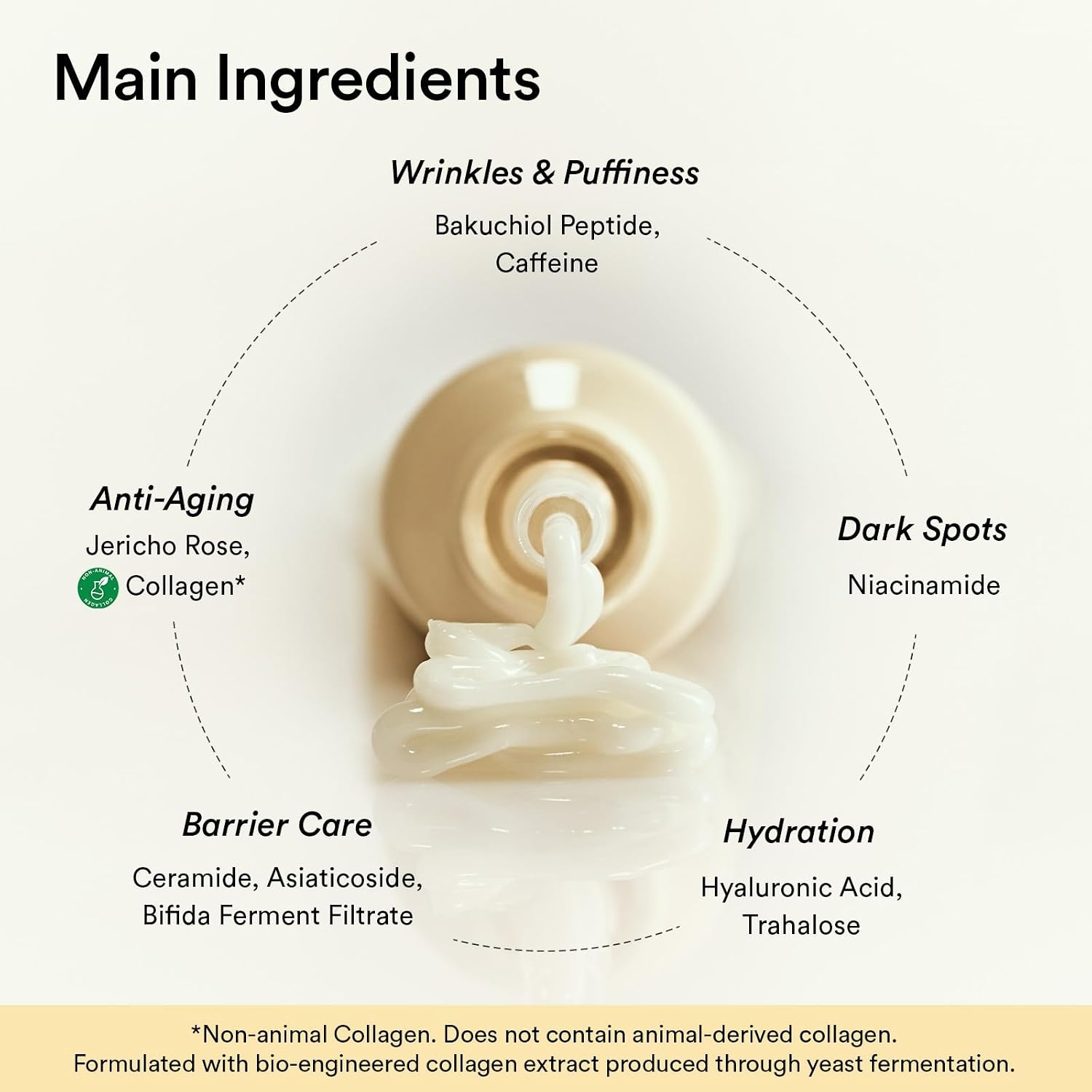 Abib Jericho Rose Hydration Duo – Non-animal Collagen Eye Cream for Dark Circles & Moisturizing Face Cream for Dry Skin - view 4
