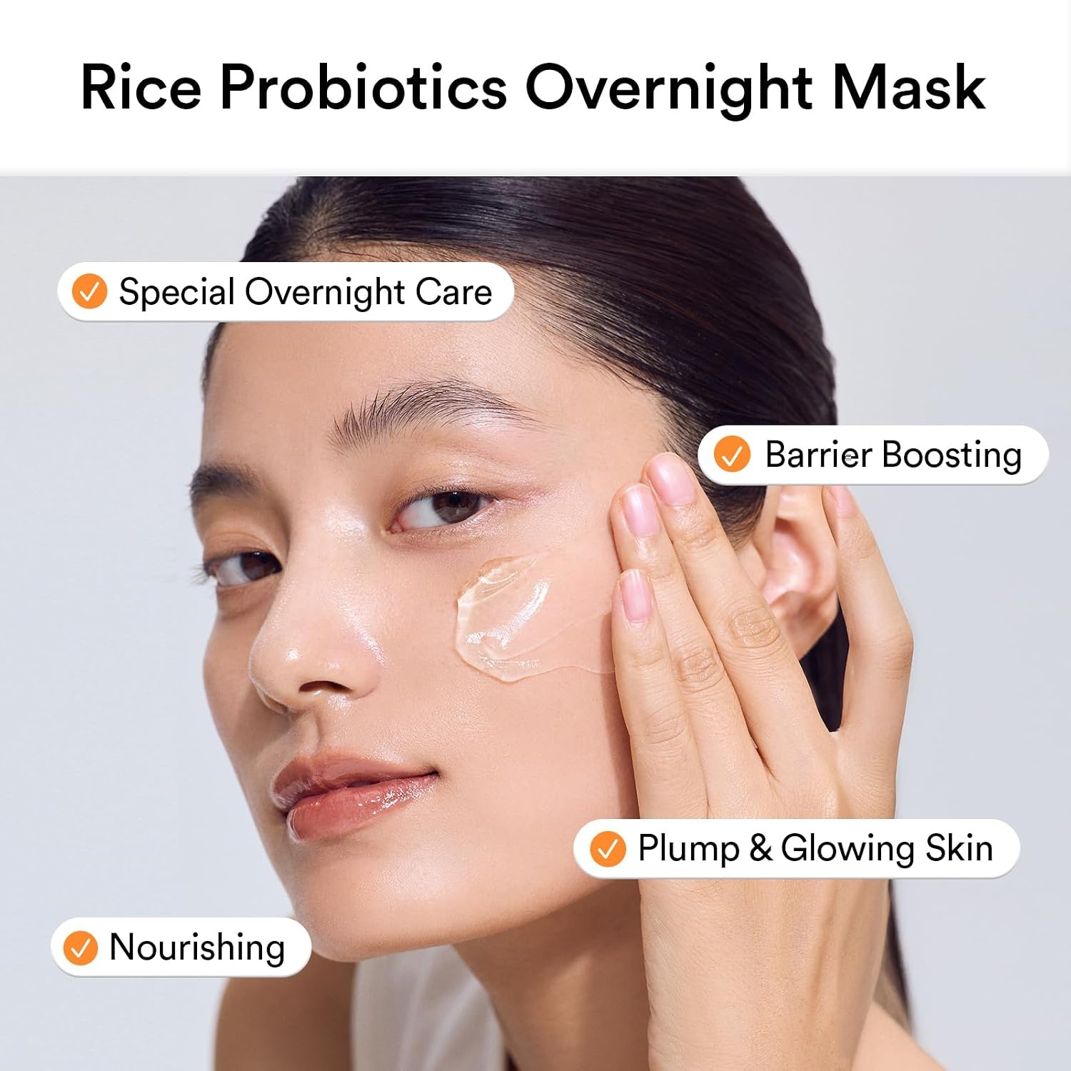 Abib Rice Probiotics Overnight Mask Barrier Jelly & Ectoin Panthenol 11% Moisturizer Duo – Repair Moisturizer Set, Korean Hydrating Skincare for Glass Skin - view 2