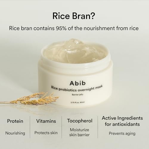 Abib Rice Probiotics Overnight Mask Barrier Jelly & Ectoin Panthenol 11% Moisturizer Duo – Repair Moisturizer Set, Korean Hydrating Skincare for Glass Skin - view 3