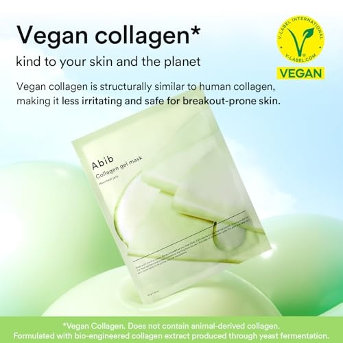 Abib Rice Probiotics Overnight Mask Barrier Jelly & Vegan Collagen Gel Mask Heartleaf Jelly 4 Sheets | Moisturizer for Slugging Intensice Nourishing Soothing Face, Korean Vegan Collagen - view 6