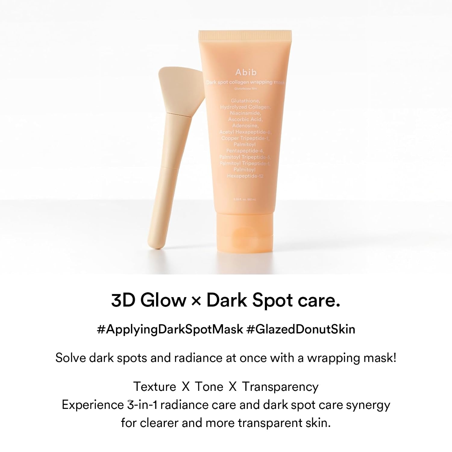 Abib Glutathione Night Ritual: Dark Spot Wrapping Mask & Glow Collagen Mask for Overnight Skin Care – Korean Skincare for Brightening, Hydration, and Firming
