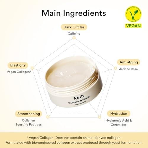 Abib Wrinkle Care Eye Patch & Wrapping Mask Duo: Jericho Rose Vegan Collagen Eye Patch for Puffy Eyes & Under Eye Fine Lines + Wrapping Mask for Elasticity and Pore Appearance - view 3