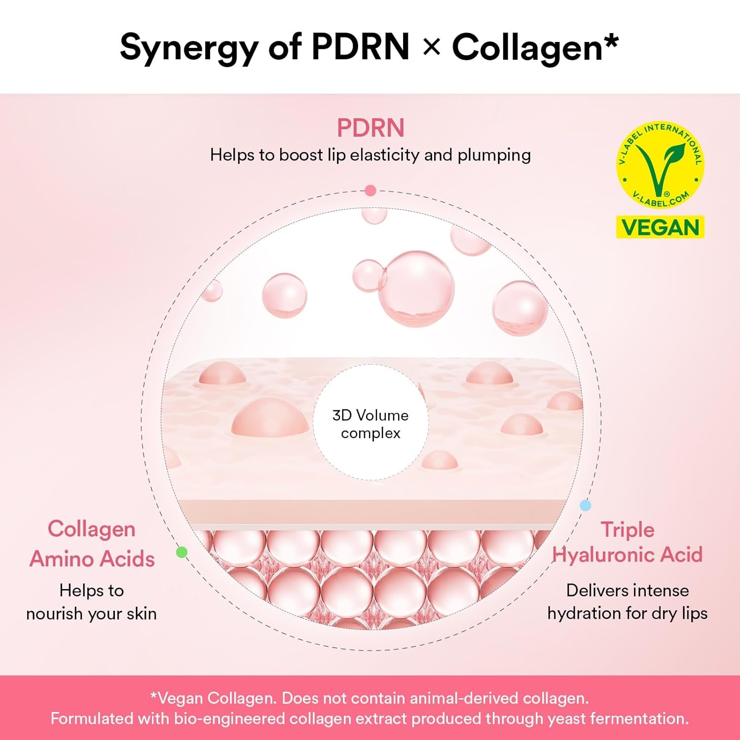 Abib PDRN Jelly Glow Duo: Lip Mask & Eye Patches with Jericho Rose, 60 Count & Vegan Collagen Lip Mask Glazed Jelly 0.38 fl oz | Under Eye Patches for Fine Lines and Lip Sleeping Mask - view 3