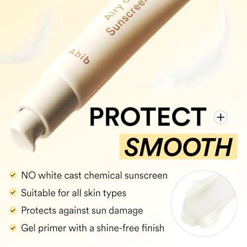Abib Airy Sun Care Duo, Broad Spectrum Duo, Semi-Matte Lightweight Sunscreen Set, No White Cast, Pore-Blurring Primer-Like Finish, Korean Sunscreen, 2 Count - view 4