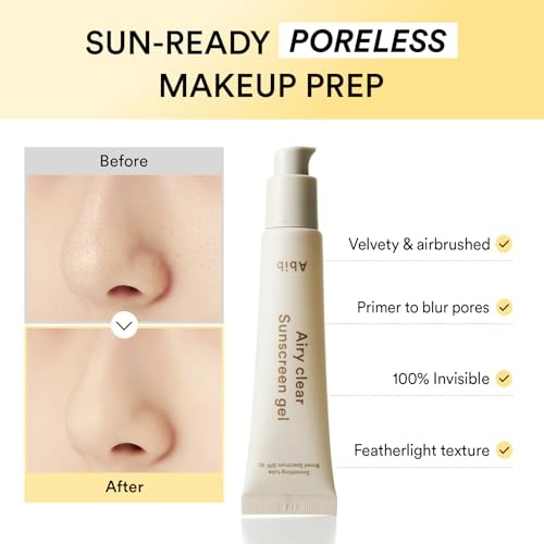 Abib Airy Sun Care Duo, Broad Spectrum Duo, Semi-Matte Lightweight Sunscreen Set, No White Cast, Pore-Blurring Primer-Like Finish, Korean Sunscreen, 2 Count - view 5