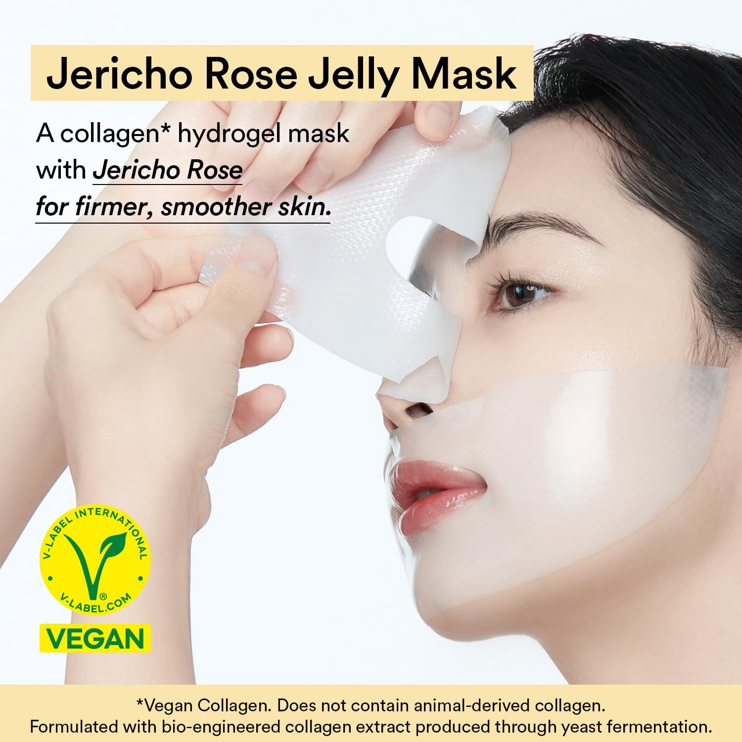 Abib Rice Probiotics Overnight Mask Barrier Jelly & Vegan Collagen Gel Mask Jerichi Rose Jelly 4 Sheets | Korean Moisturizer for Slugging Intensice Hydrating Nourishing Face - view 5