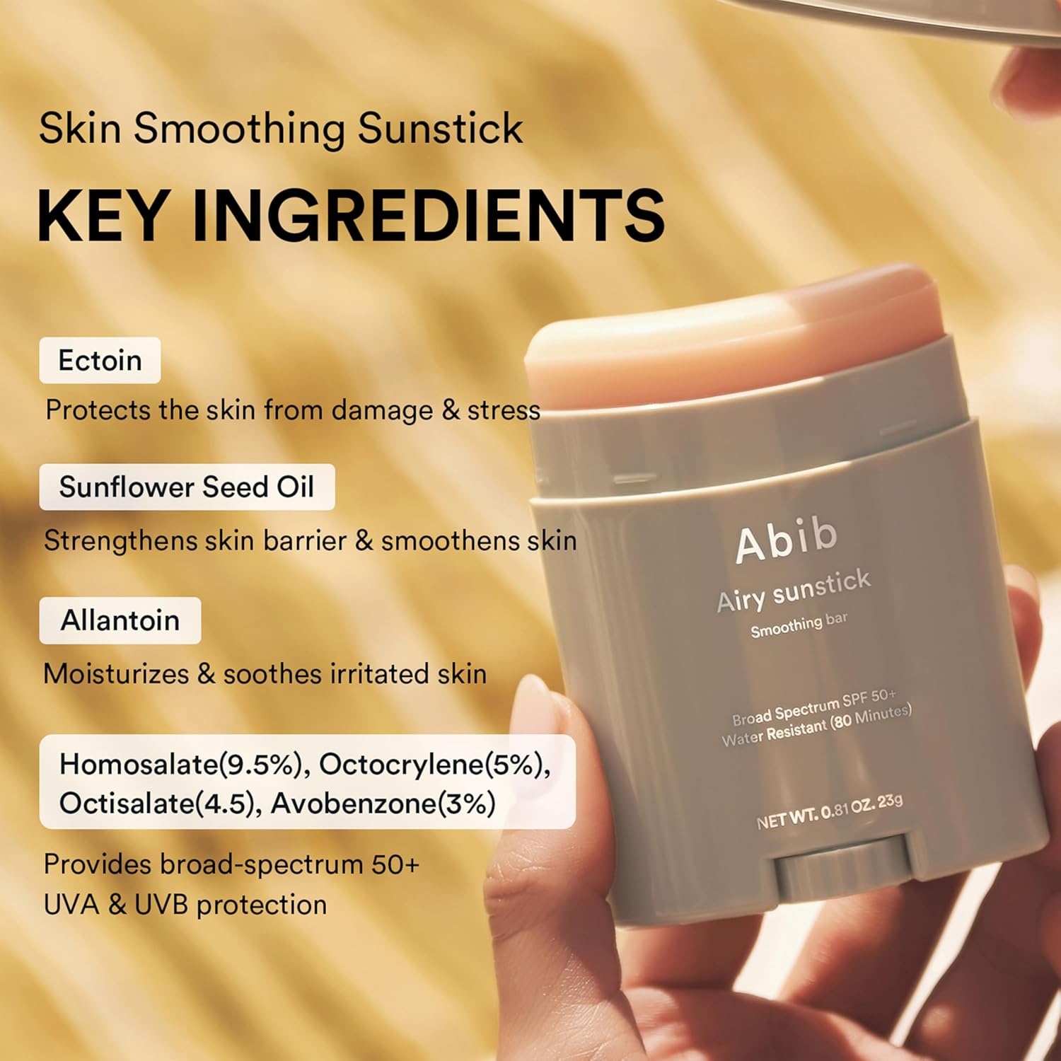 Abib Airy Sunstick & TXA 6% Cream Duo: PSF50+ Broad Spectrum, Semi-Matte Sunscreen Stick for Dry & Sensitive Skin, Dark Spots After Care for Uneven Skin Tone, Brightening, Hyperpigmentation Facial Cre - view 4
