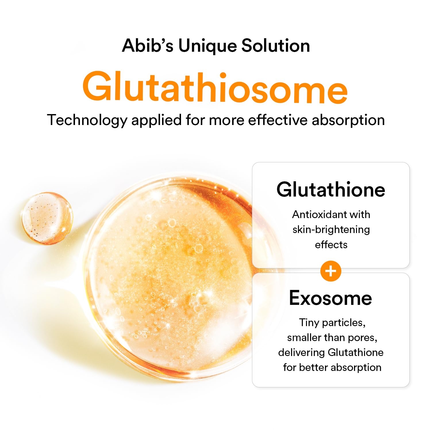 Abib Glutathiosome Dark Spot Serum Vita & Heartleaf Teca Capsule Calming Drop 1.69 fl. oz. | Korean Skincare, Dark Spot, Acne Treatment, Niacinamide, Vitamin - view 3