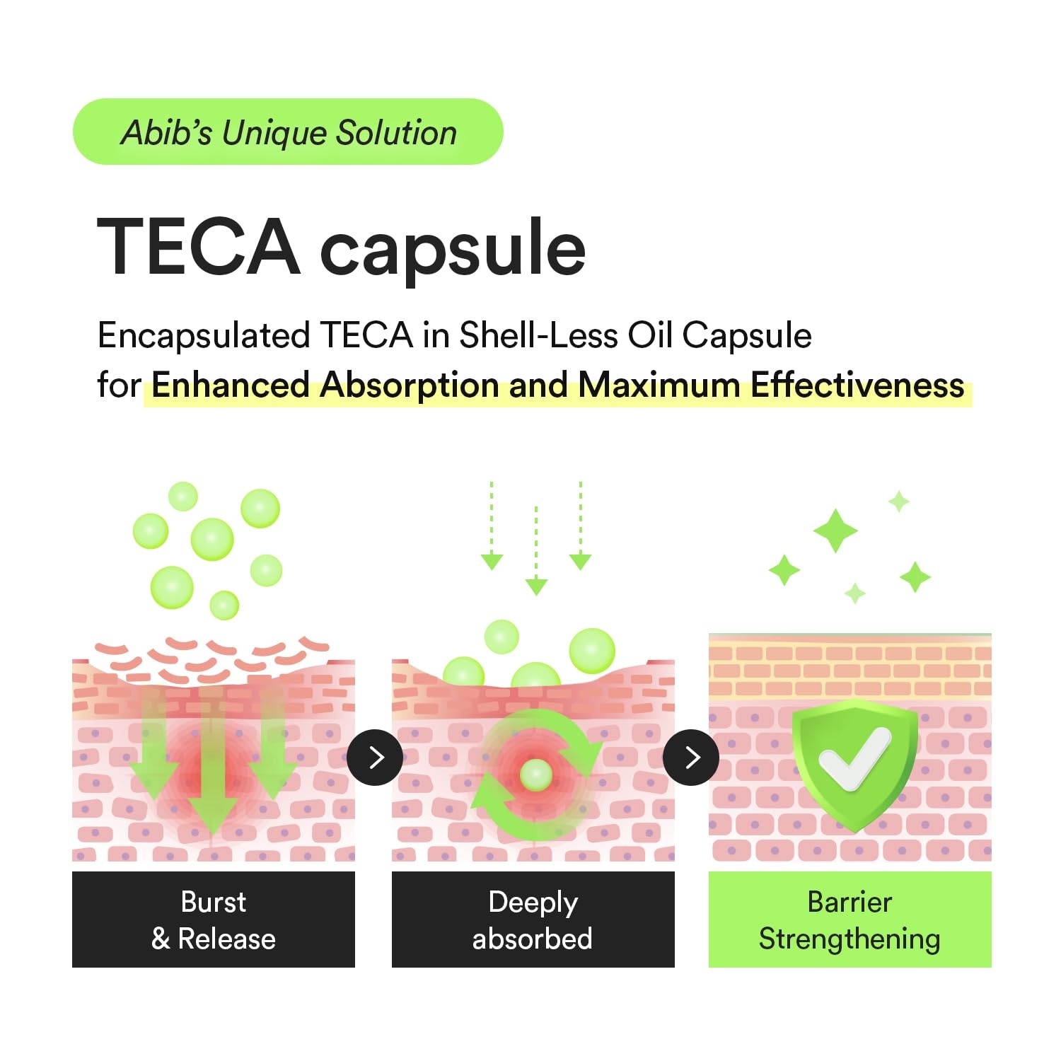Abib Soothing Acne Care Duo: Heartleaf Teca Capsule Serum Calming Drop & Heartleaf Spot Pad Calming Touch 80pads I Centella Asiatica & Niacinamide Serum, Toner Pads for Sensitive Skin - view 3