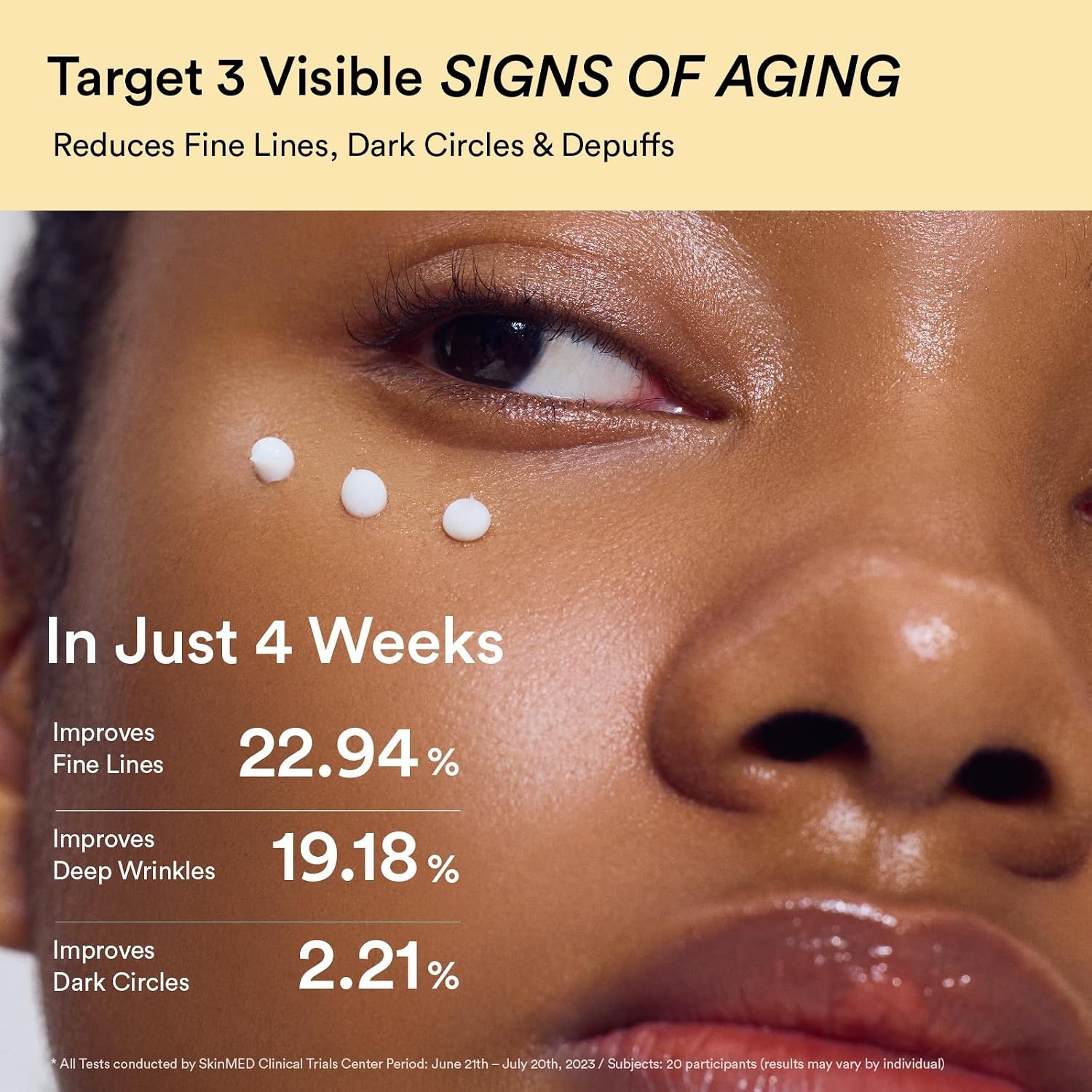 Abib Non-animal Collagen Eye Cream Jericho Rose Tube, 1.01 fl. oz.(30 mL), Anti-Aging Eye Cream with Bakuchiol, Caffeine, Niacinamide for Dark Circles, Puffiness, Wrinkles, Fine Lines, Korean Skincare(Non-animal Collagen* Eye Cream) - view 3