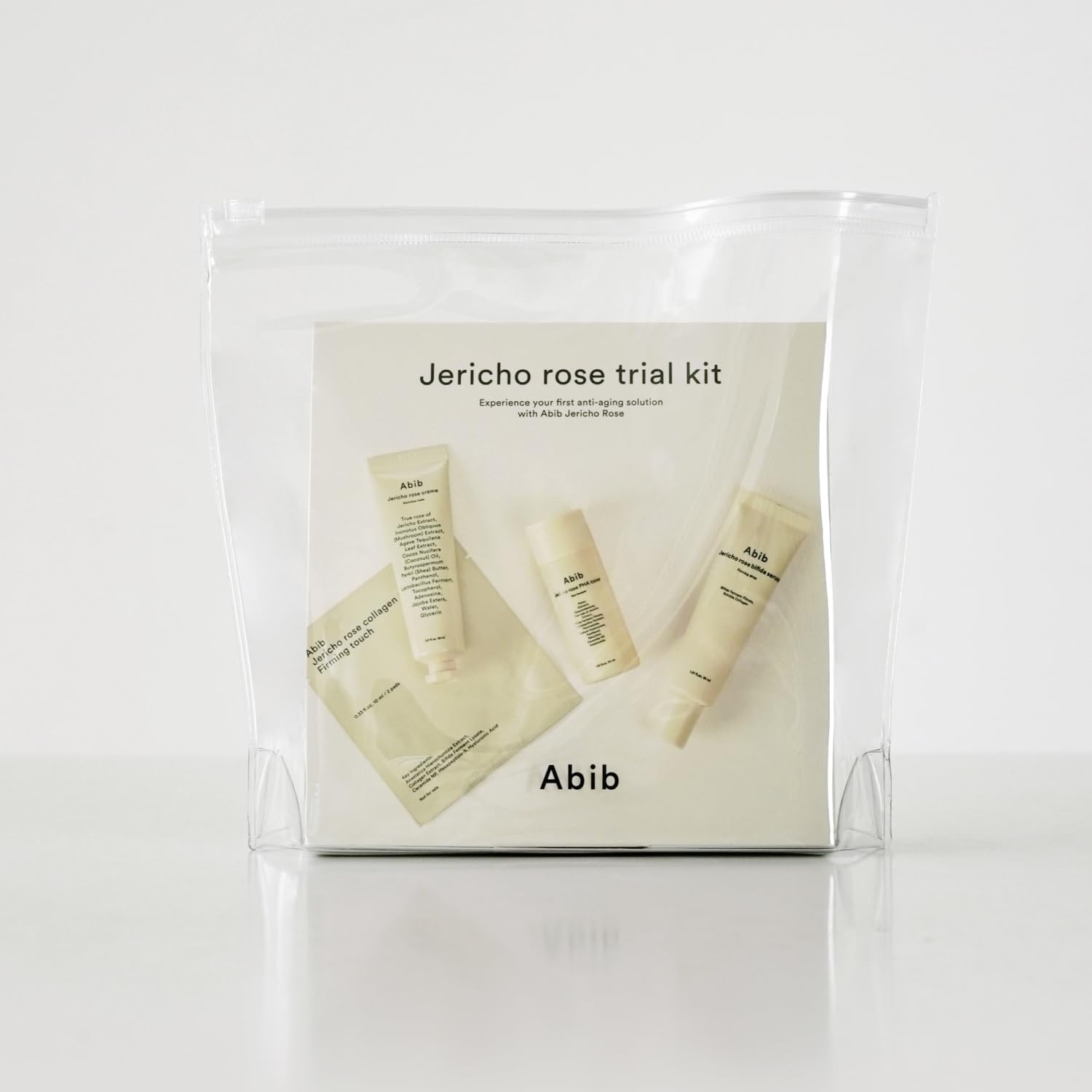 Abib Pink Me Up PDRN 3 Step Glow Kit | Overnight Firming Jelly Mask, PDRN Retinal Eye patches, PDRN Lip Mask | Mothers Teen Korean Skincare Set for Glass Skin, Birthday Gifts for Women(Jericho Trial Kit) - view 2