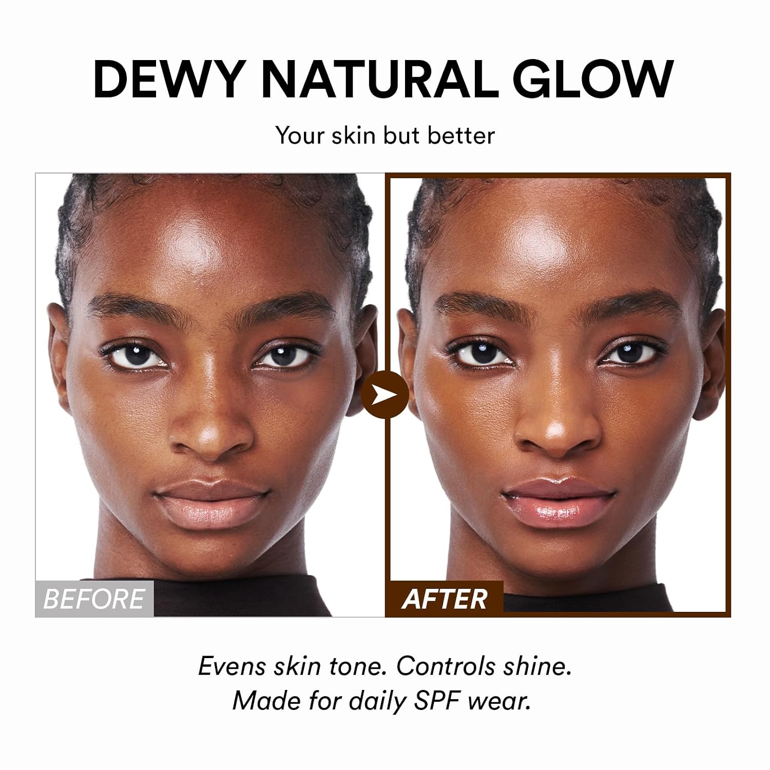 Abib Dewy Tinted Sunscreen SPF 45 (Light) UV Broad Spectrum, Daily Face Moisturizer, Skincare Infused Glow Tube, Mineral&Chemical Hybrid Filter, Lightweight Natural Coverage Korean Skincare 1.69 fl oz(Deep) - view 7