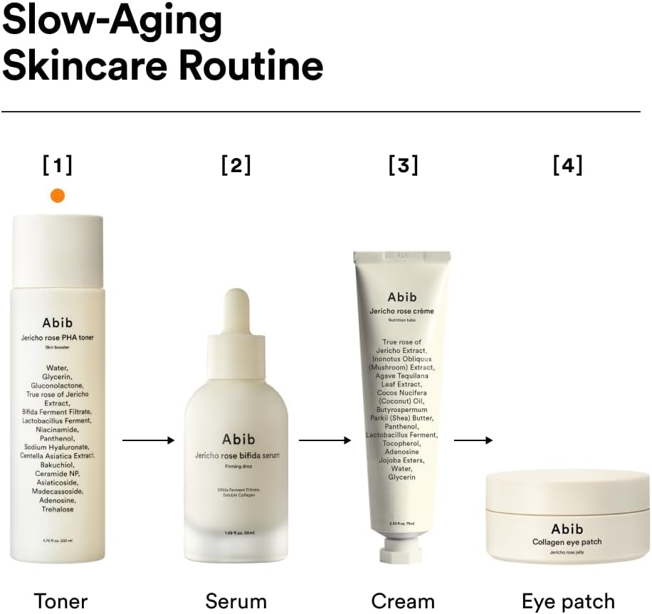 Abib Jericho Rose PHA Toner Skin Booster 6.76 fl oz, Korean Skin Exfoliating Toner for Firming & Elasticity(Jericho Rose) - view 5