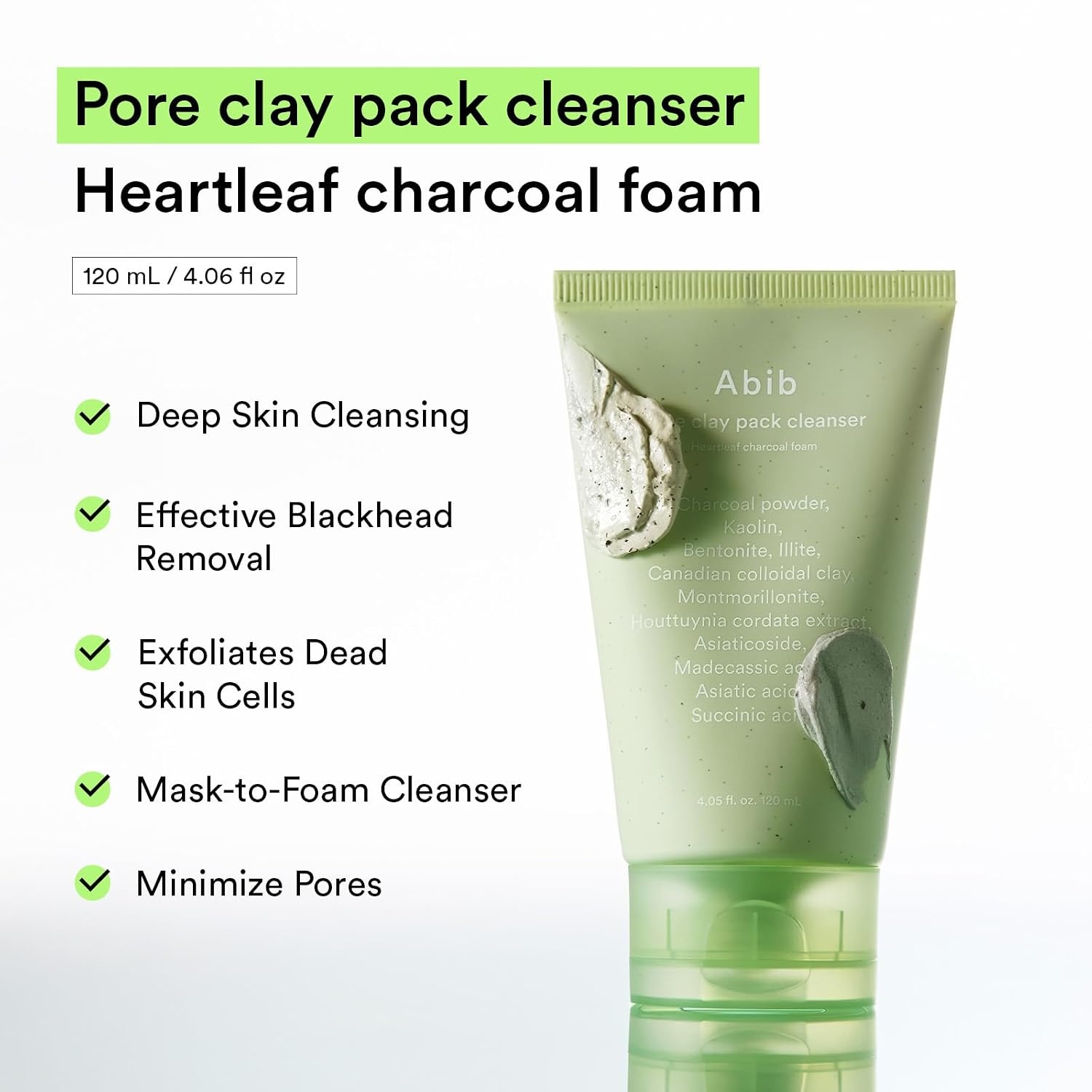 Abib Pore Cleansing Oil Heartleaf Oil-wash 6.76 fl.oz., Korean Makeup Remover(Clay Pack Cleanser) - view 2