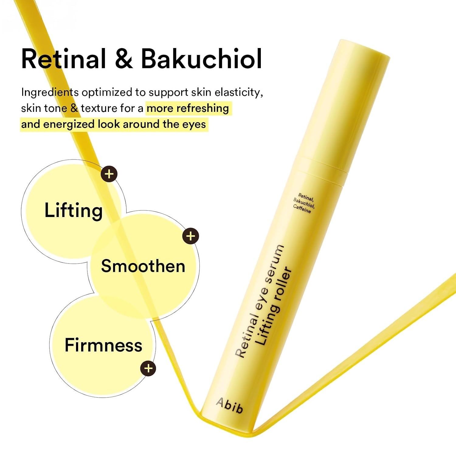 Abib Non-animal Collagen Eye Cream Jericho Rose Tube, 1.01 fl. oz.(30 mL), Anti-Aging Eye Cream with Bakuchiol, Caffeine, Niacinamide for Dark Circles, Puffiness, Wrinkles, Fine Lines, Korean Skincare(Retinal Eye Serum) - view 3