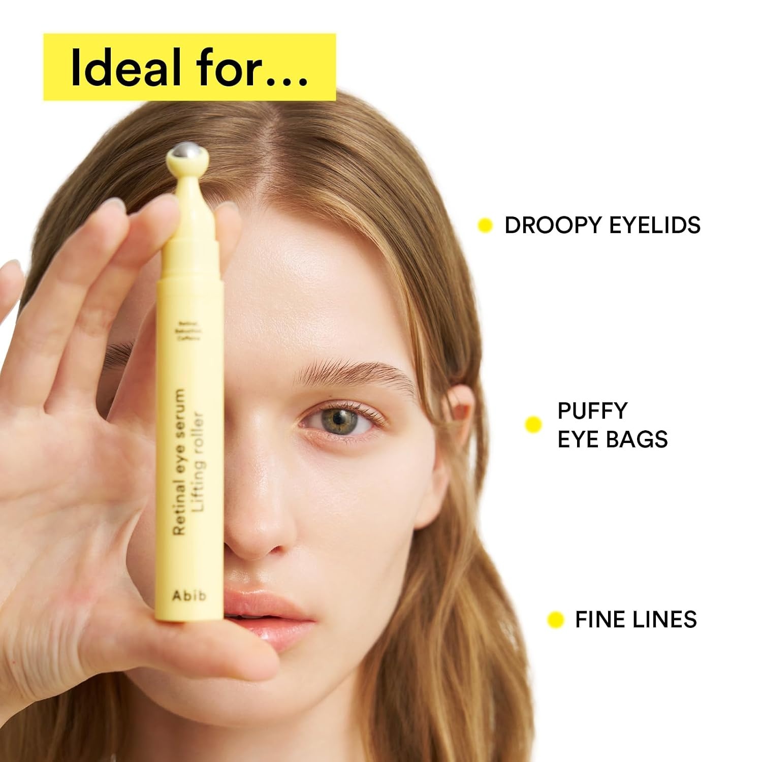 Abib Non-animal Collagen Eye Cream Jericho Rose Tube, 1.01 fl. oz.(30 mL), Anti-Aging Eye Cream with Bakuchiol, Caffeine, Niacinamide for Dark Circles, Puffiness, Wrinkles, Fine Lines, Korean Skincare(Retinal Eye Serum) - view 5