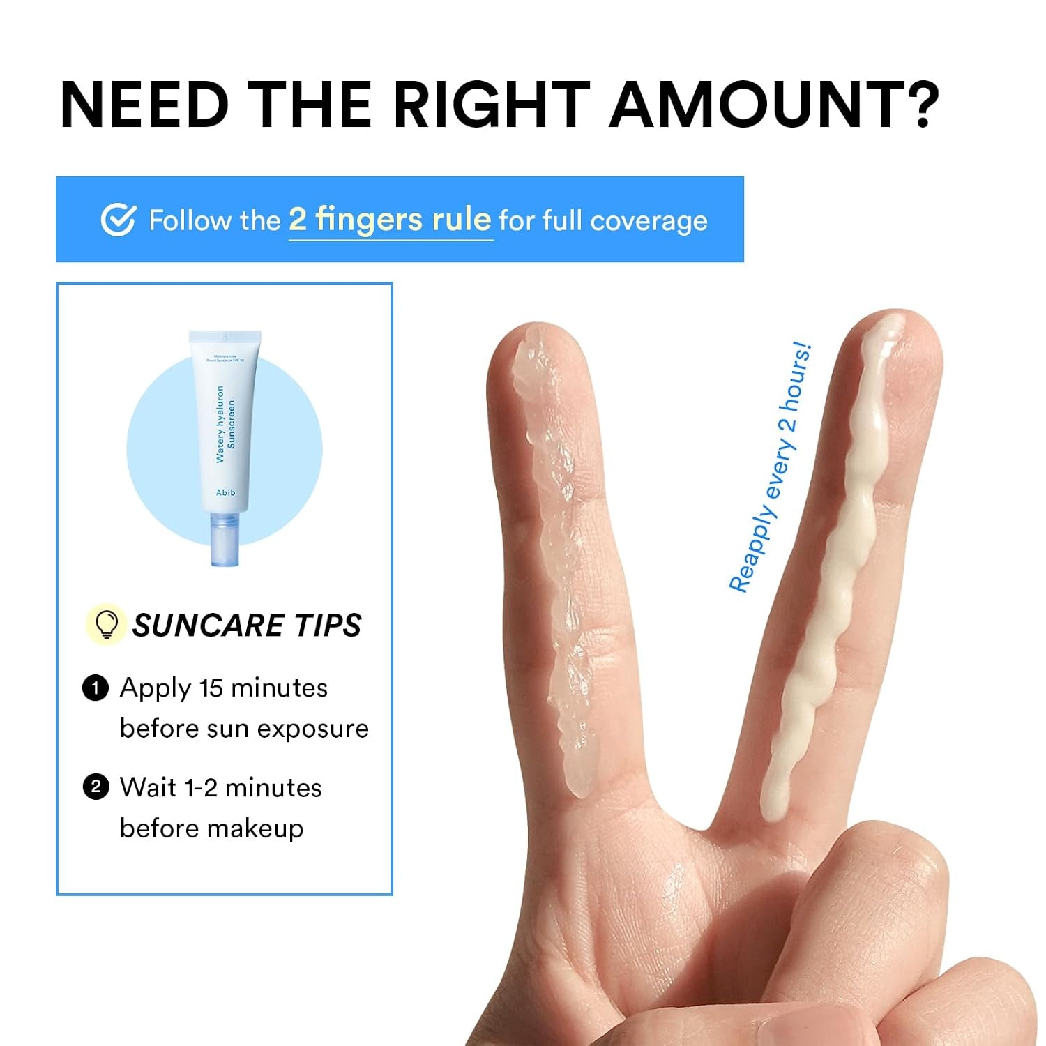 Abib No White Cast SPF Gift Set 4EA Suncare Travel Essentials (Airy Sunstick + Quick Sunstick + Airy Sungel + Watery Sunscreen)(Watery Sunscreen (Glowing)) - view 6