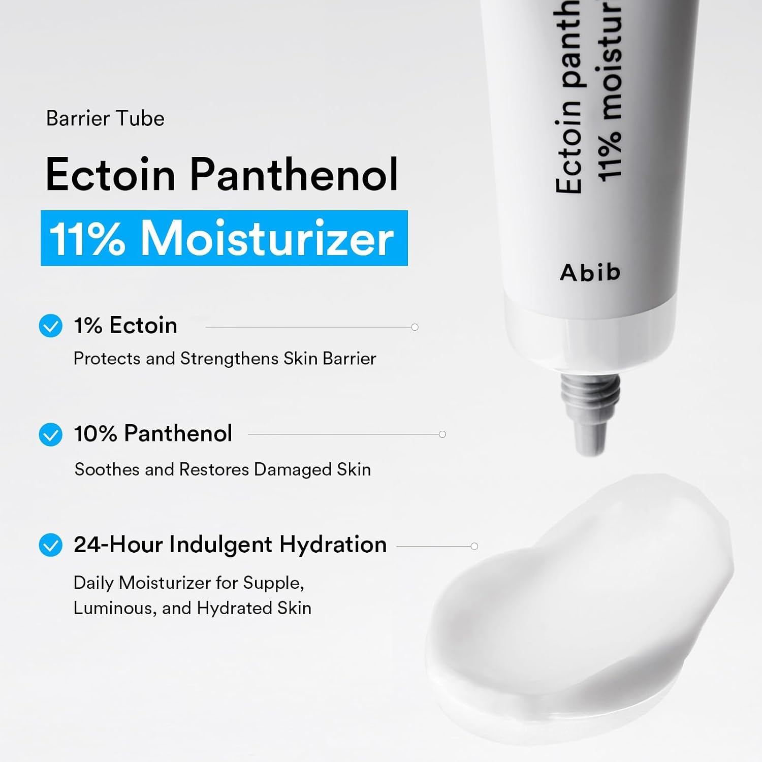 Abib Ectoin Panthenol 11% Moisturizer Barrier Tube 1.69 fl. oz. 50 mL I Skin Hydrating Face Cream(Ectoin) - view 2