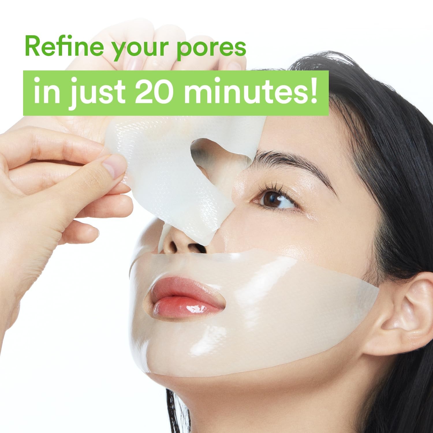 Abib Glow Collagen Mask Glutathione Film 4 Sheets(Soothing (Heartleaf))