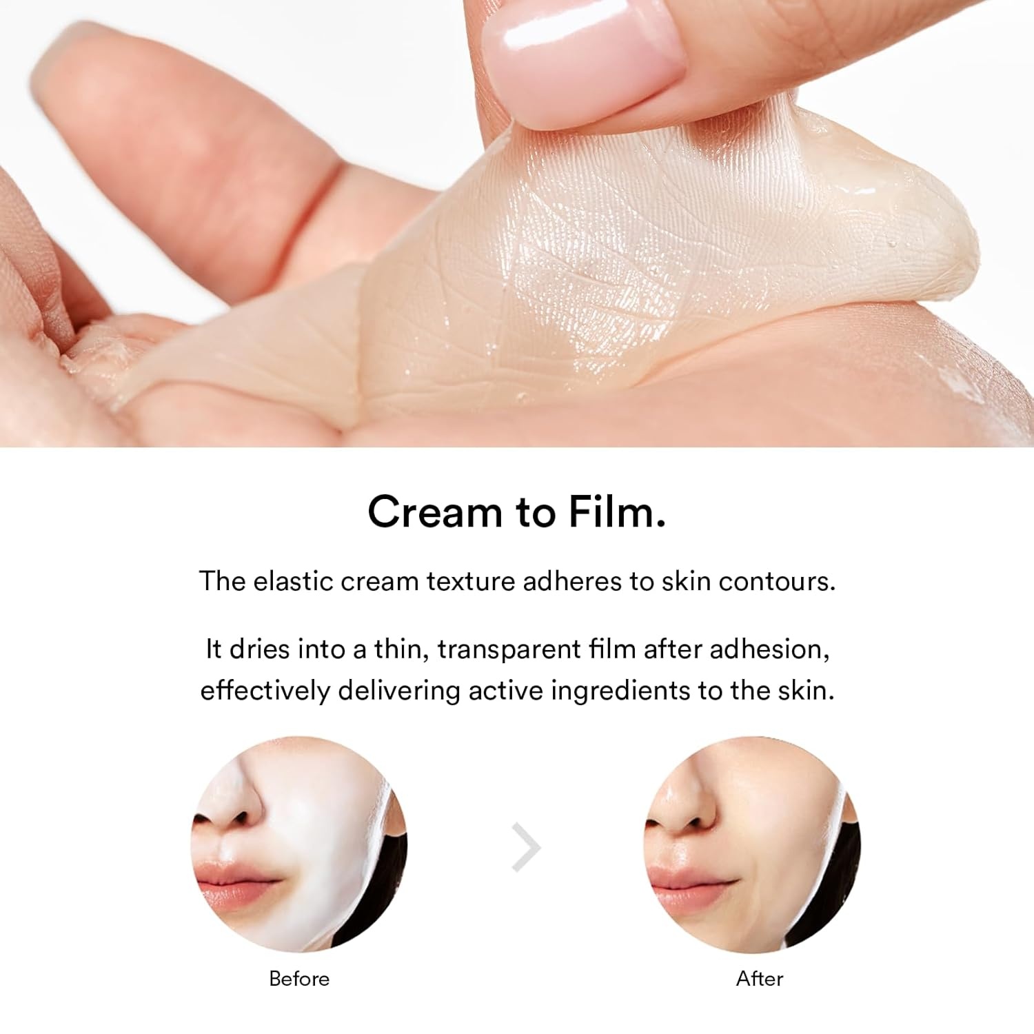Abib Dark Spot Collagen Overnight Wrapping Mask Glutathione Film, Peel Off Face Mask for Brightening & Radiance Boosting, Niacinamide, Korean Skincare 3.38 fl.oz(Lifting (Jericho Rose)) - view 5
