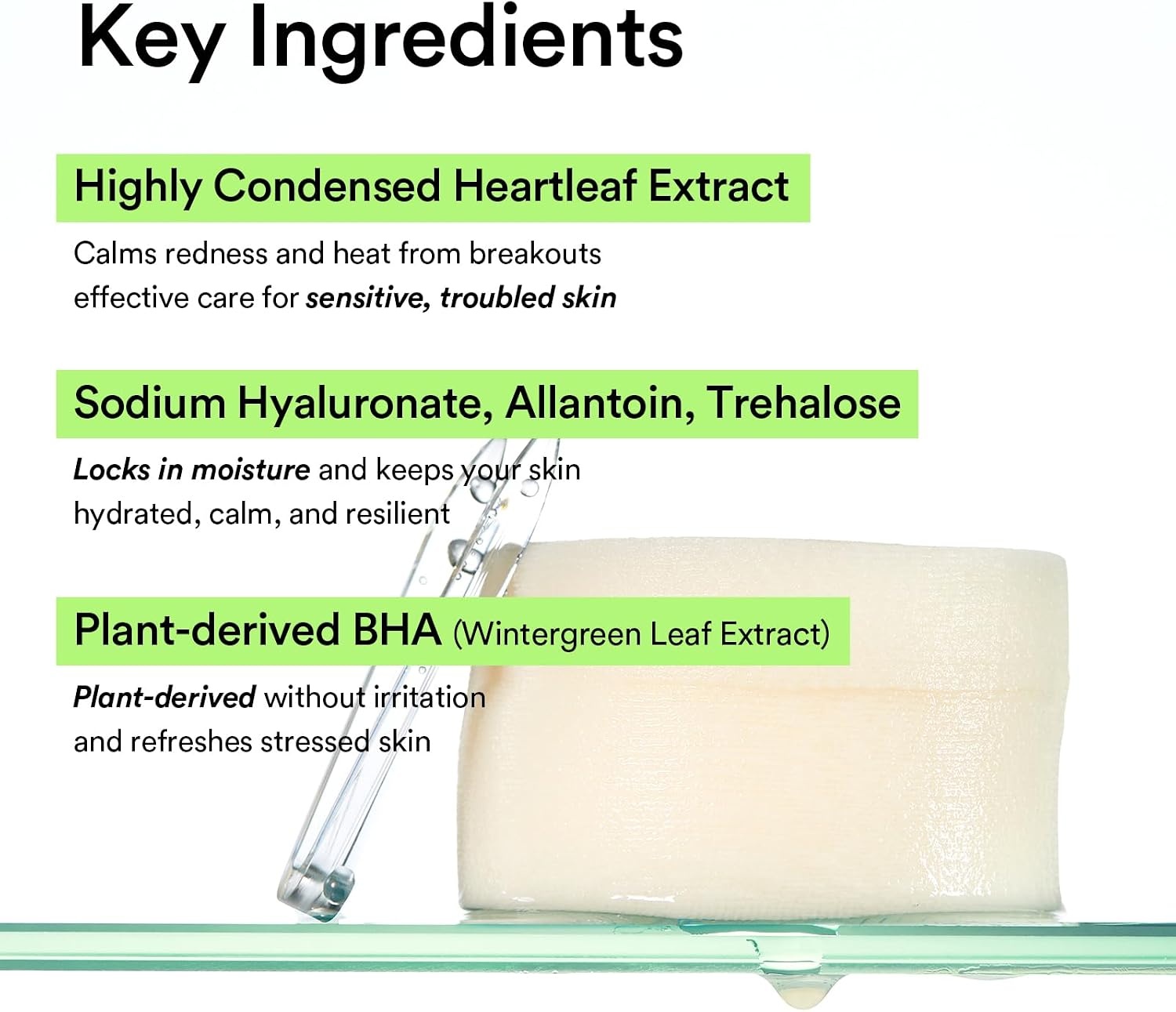 Abib Sedum hyaluron pad Hydrating touch (75 pads) | Hydrating for Dry Skin, Korean Skincare(Soothing (Heartleaf ) 80 Pads) - view 4