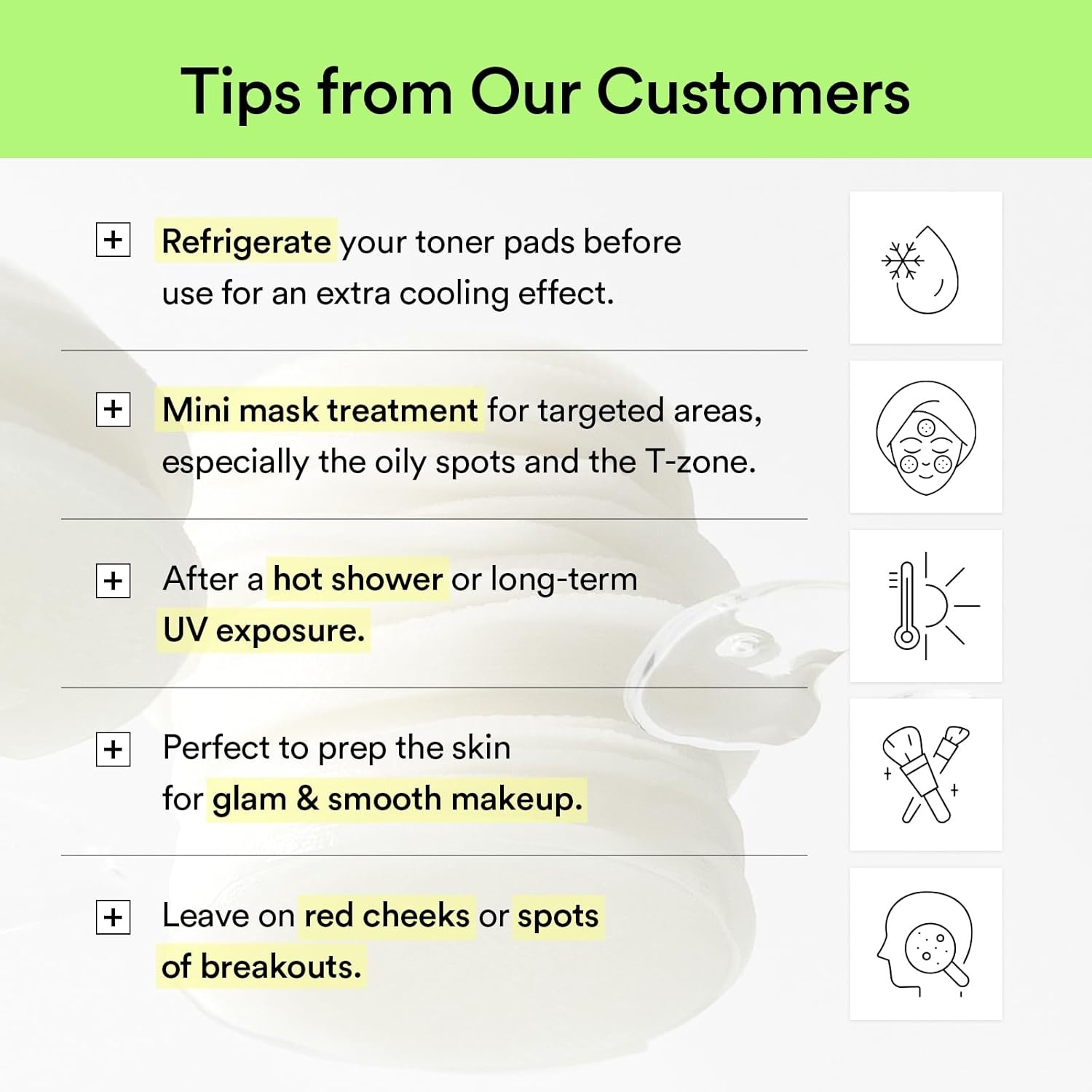 Abib Sedum hyaluron pad Hydrating touch (75 pads) | Hydrating for Dry Skin, Korean Skincare(Soothing (Heartleaf ) 80 Pads) - view 7