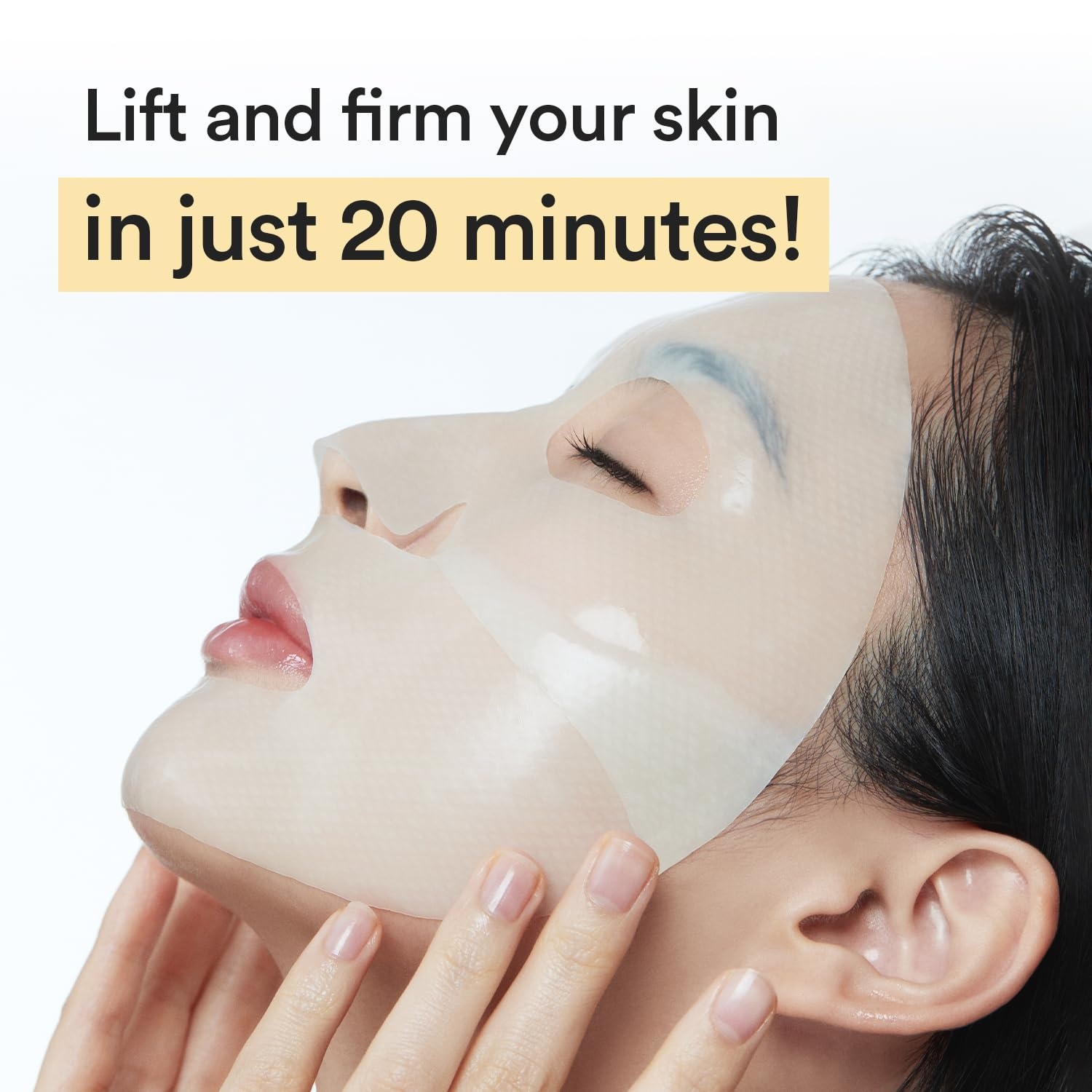 Abib Glow Collagen Mask Glutathione Film 4 Sheets(Nourishing (Jericho Rose))