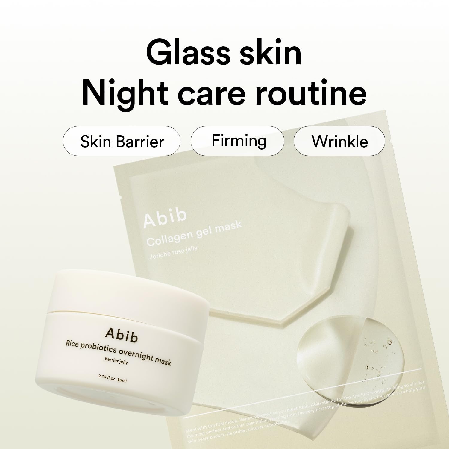 Abib Glow Collagen Mask Glutathione Film 4 Sheets(Nourishing (Jericho Rose)) - view 6