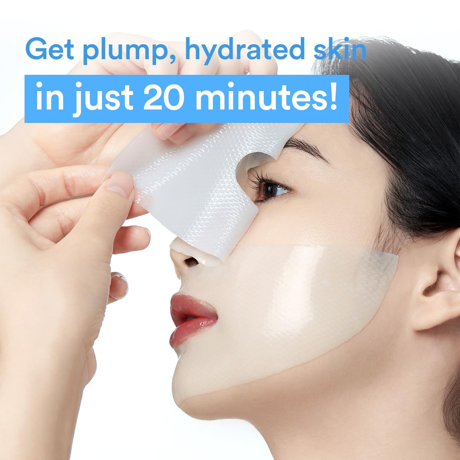 Abib Glow Collagen Mask Glutathione Film 4 Sheets(Hydrating (Sedum))