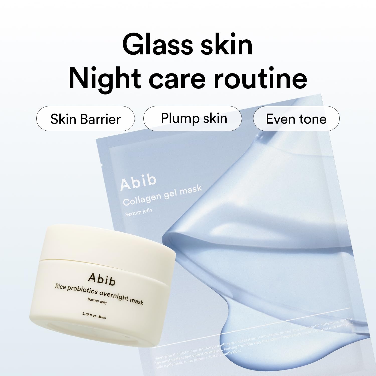Abib Glow Collagen Mask Glutathione Film 4 Sheets(Hydrating (Sedum)) - view 6