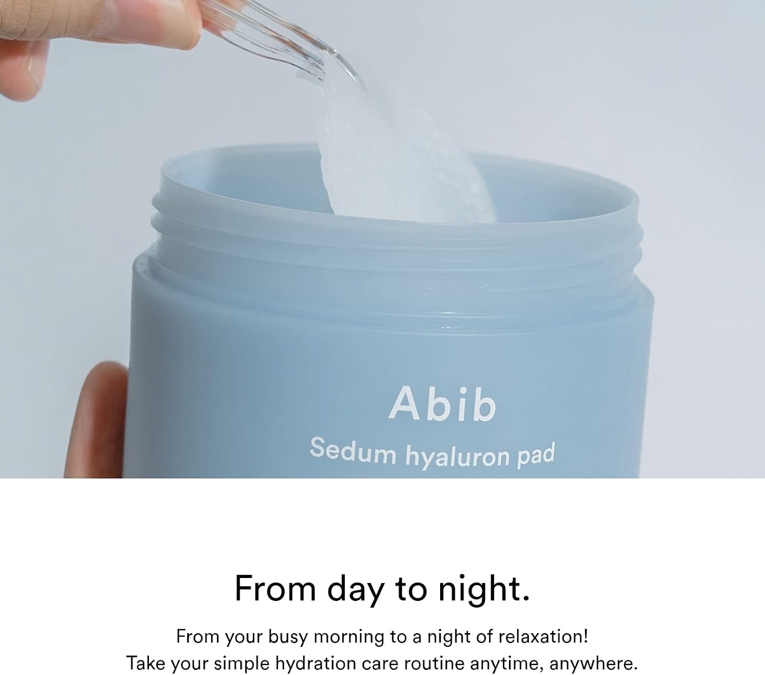 Abib Sedum hyaluron pad Hydrating touch (75 pads) | Hydrating for Dry Skin, Korean Skincare(Hydrating (Sedum) 75 Pads) - view 5