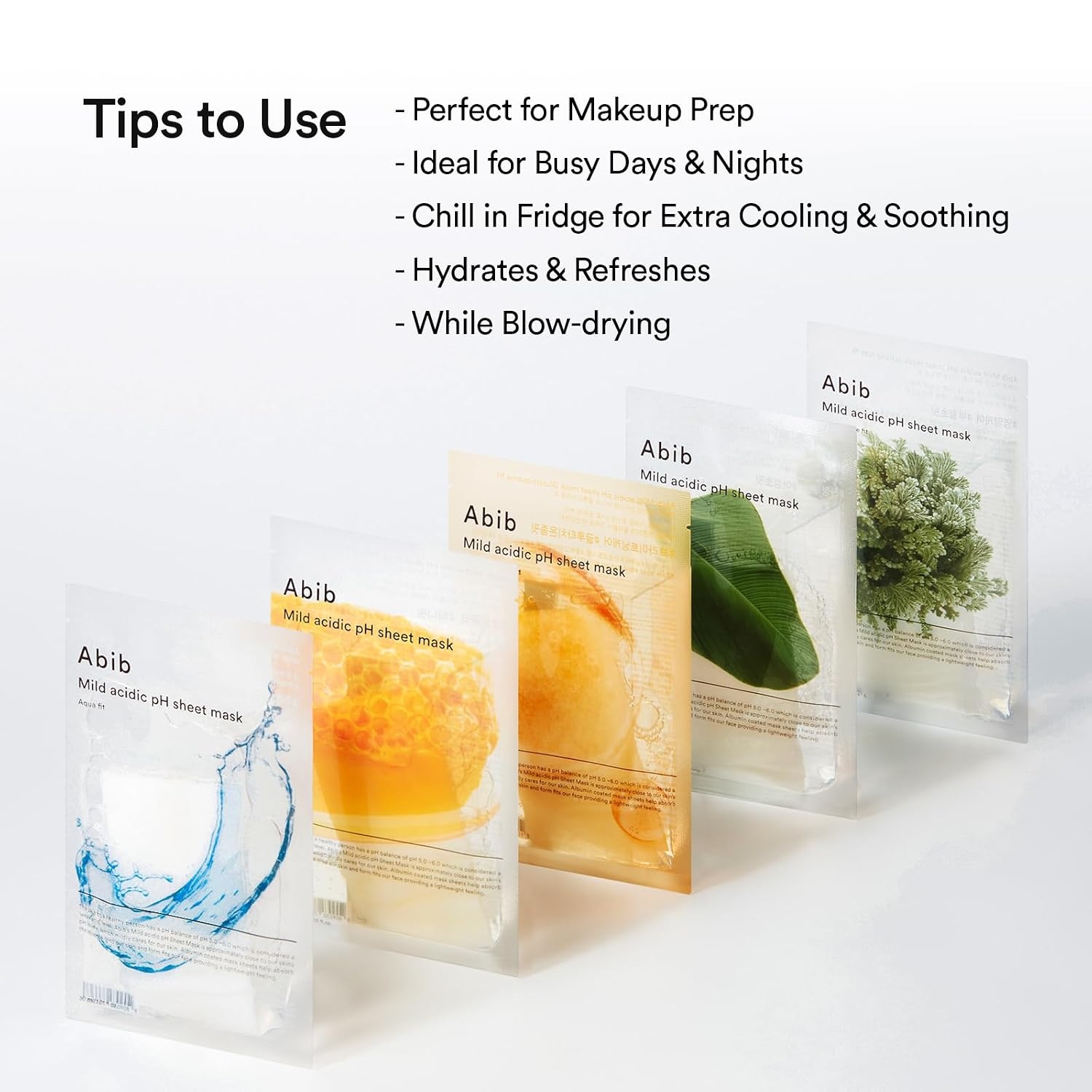 Abib Mild Acidic pH Sheet Mask Honey Fit 10 Sheets I Vitalizing Facial Mask, Propolis Glow(Jericho Rose) - view 5