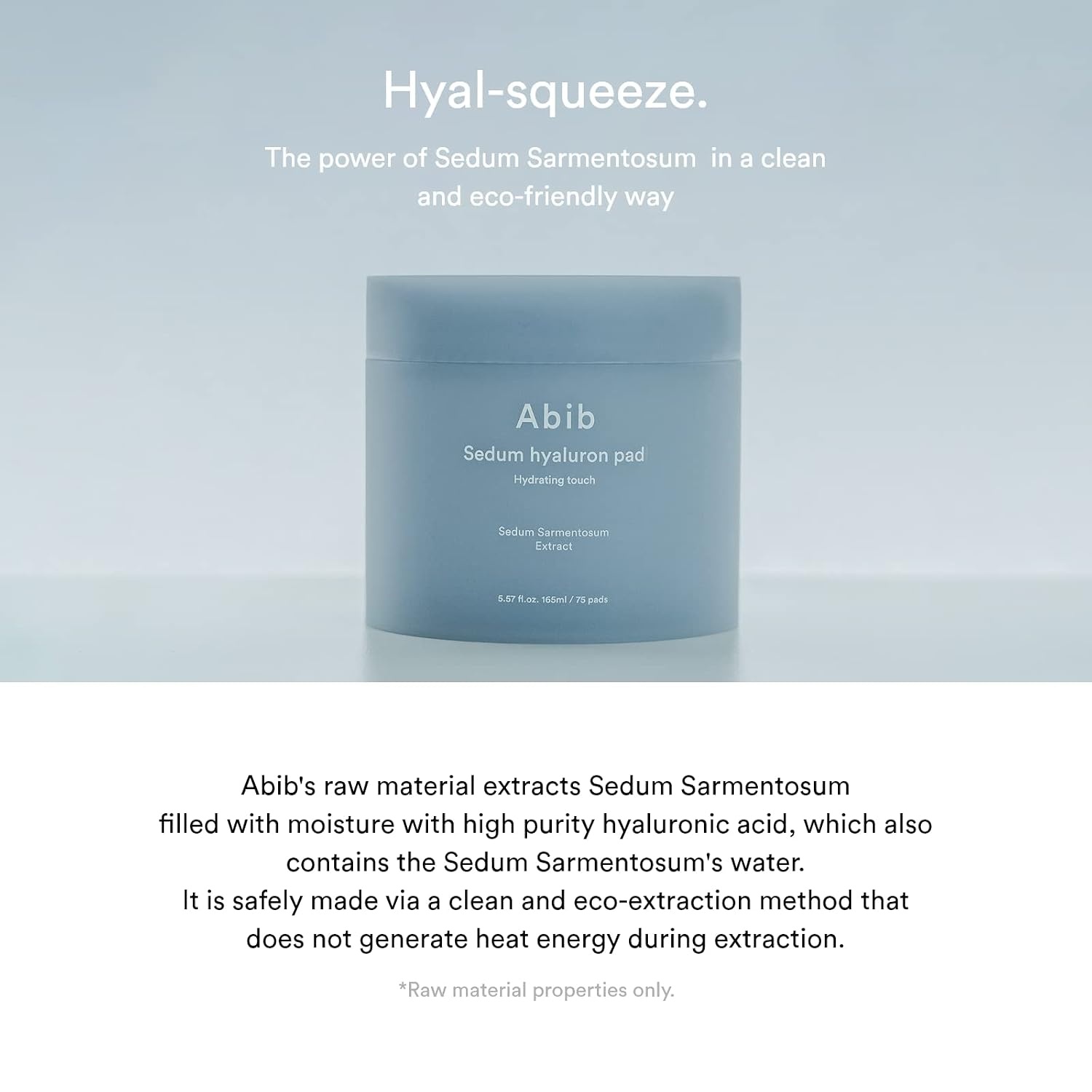 Abib Green LHA Pore Pad Clear Touch – BHA Exfoliating Toner Pads for Pore Care, Sebum Control & Skin Texture Refining, Korean Skincare, 70 Pads 230mL(Hydrating (Sedum) 75 Pads) - view 2