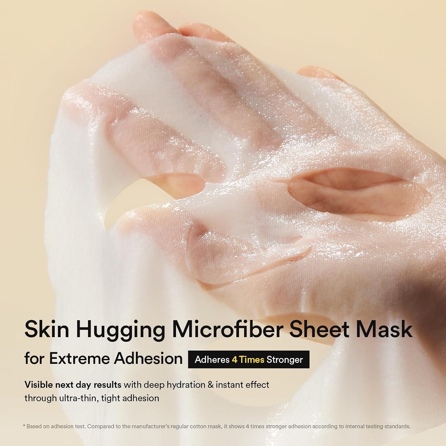 Abib Gummy Sheet Mask Vita Sticker 10 Sheets (Skin Tone) I Korean Face Mask for Sensitive Skin, Soothing & Redness Relief, Daily Skincare Treatment, K-Beauty Sheet Mask(Sedum Hyaluron (Moisturizing)) - view 3