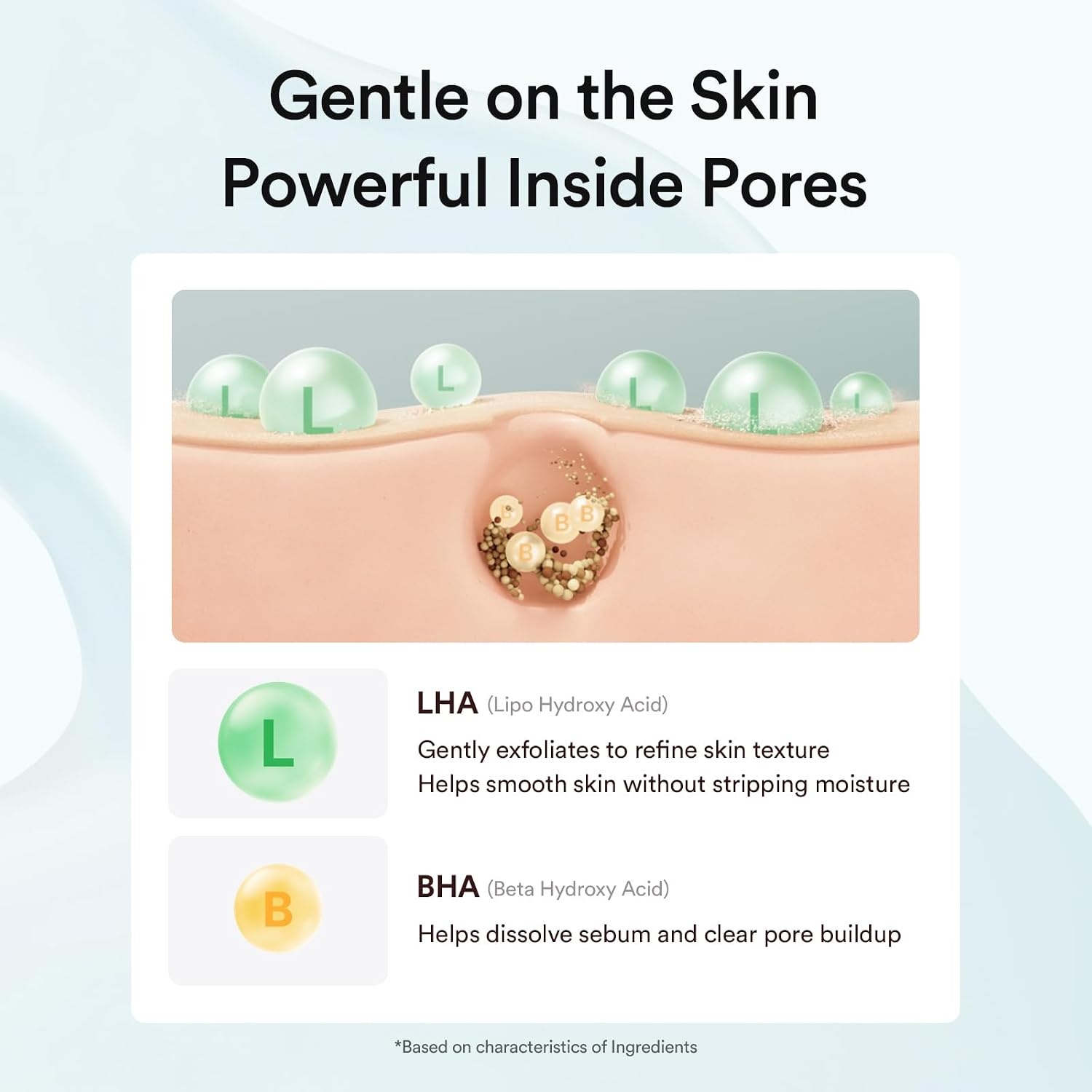 Abib Green LHA Pore Pad Clear Touch – BHA Exfoliating Toner Pads for Pore Care, Sebum Control & Skin Texture Refining, Korean Skincare, 70 Pads 230mL(LHA (Clear Touch)) - view 3