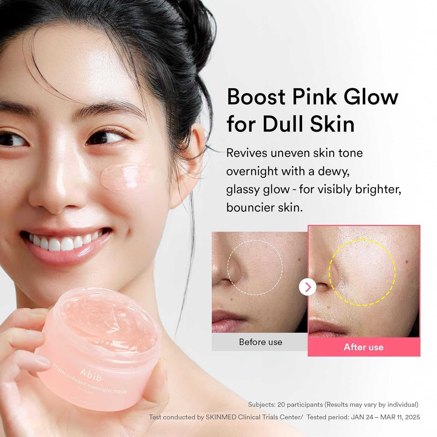 Abib Rice Probiotics Overnight Face Mask Barrier Jelly 2.7 fl oz | Korean Sleeping Mask for Glass Skin | Moisturizing & Slugging Cream(Vegan PDRN (Firming Jelly)) - view 2