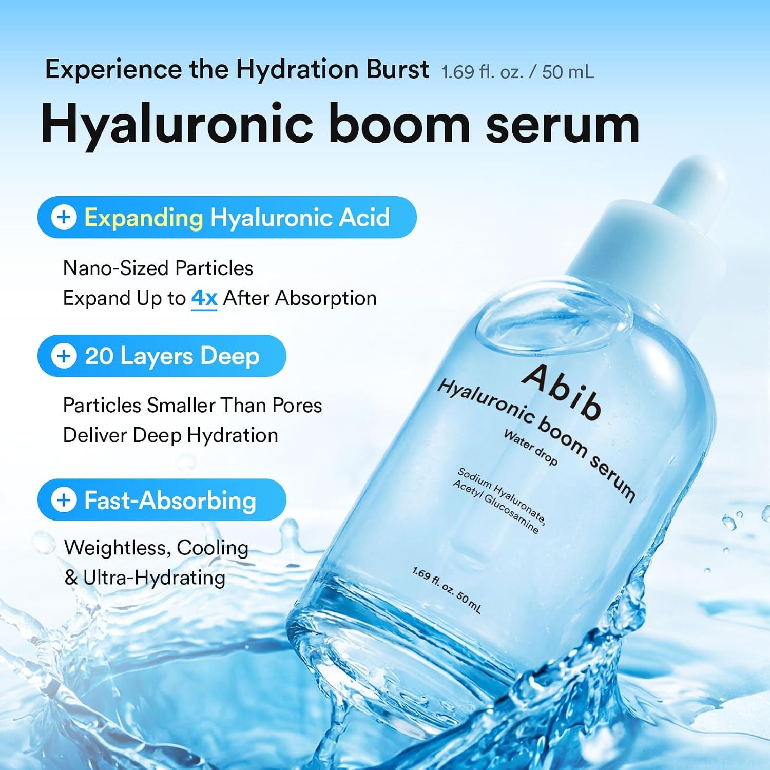 Abib Glutathiosome Dark Spot Serum Vita drop 1.69 fl.oz., Korean Skincare, Dark Spot, Hyperpigmentation Treatment, Lightweight, Hydrating Serum for Sensitive, Uneven Skin(Hyaluronic Boom)