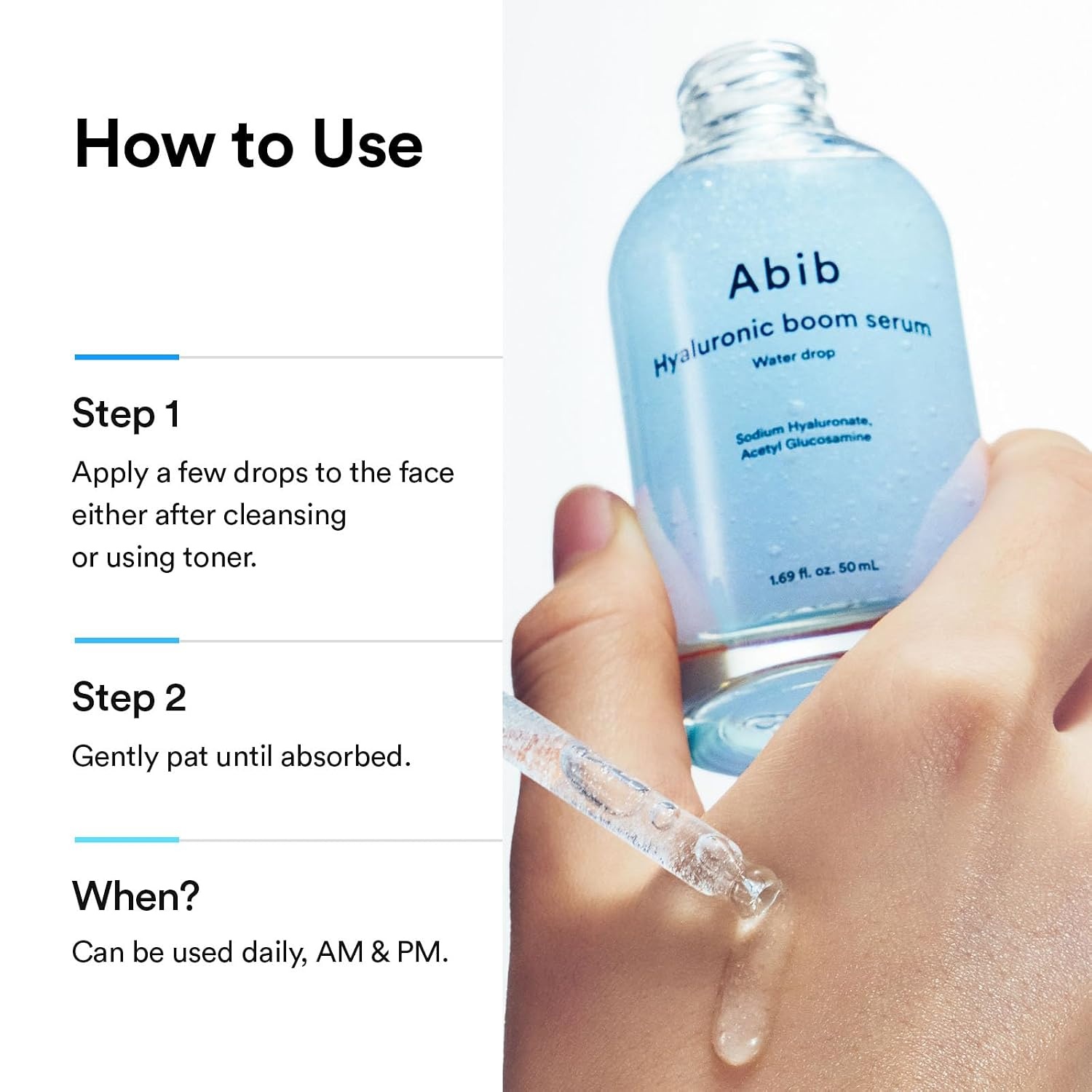 Abib Glutathiosome Dark Spot Serum Vita drop 1.69 fl.oz., Korean Skincare, Dark Spot, Hyperpigmentation Treatment, Lightweight, Hydrating Serum for Sensitive, Uneven Skin(Hyaluronic Boom) - view 5