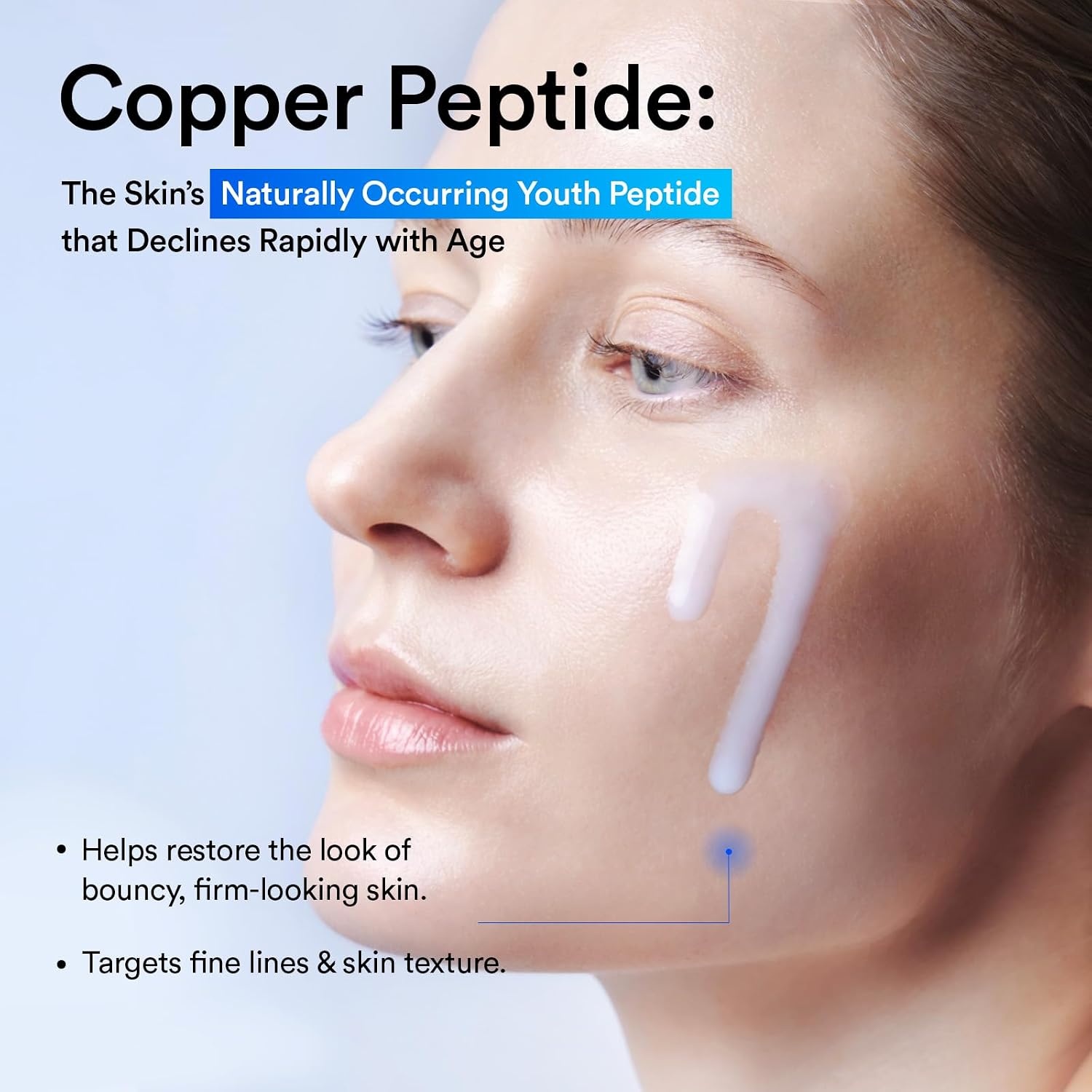 Abib Copper Peptide Serum Bouncing Drop – GHK-Cu, Argireline & Matrixyl Peptide Face Serum | Skin Texture & Hydration | Korean Skincare | 1.69 fl oz - view 2