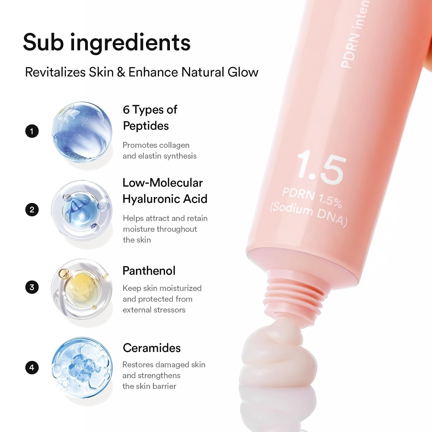 Abib Glutathiosome Cream Vita Tube, Moisturizer for Dull, Uneven Skin 2.53 fl oz(PDRN) - view 5